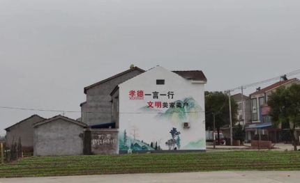 林州新农村墙绘